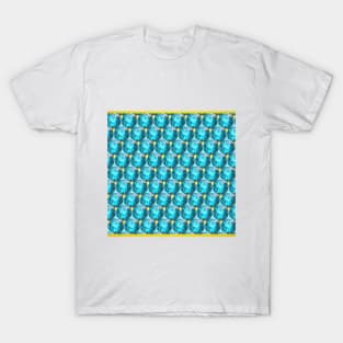 Blue Vintage Rhinestone T-Shirt